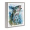 Stupell Industries Water Splashing Fish Framed Giclee Wall Art Design by LSR Design Studio